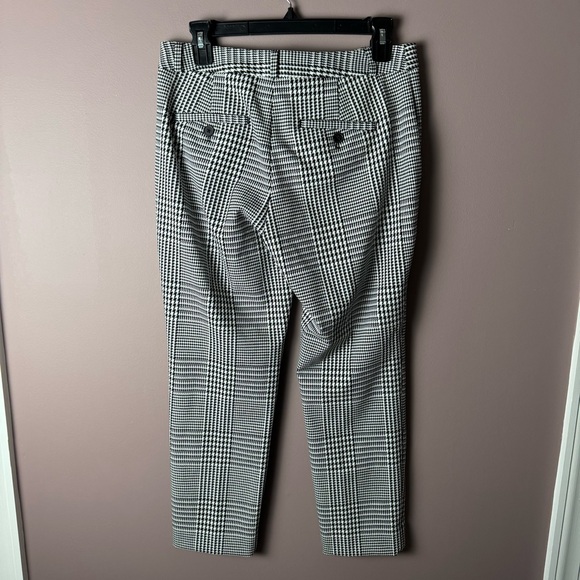 Banana Republic Houndstooth Avery Pants 0S 0 Short (493032) - Picture 7 of 11